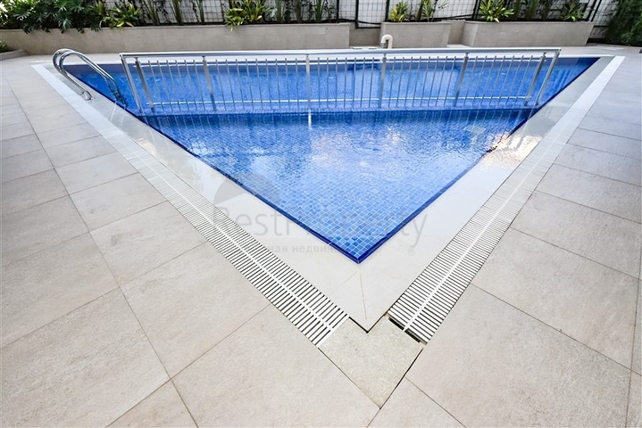 1+1 apartment in a new complex 300 meters from the beach