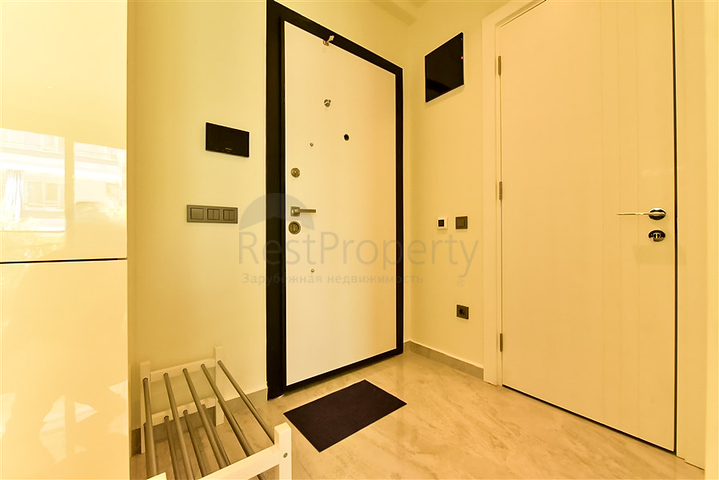 1+1 apartment in a new complex 300 meters from the beach