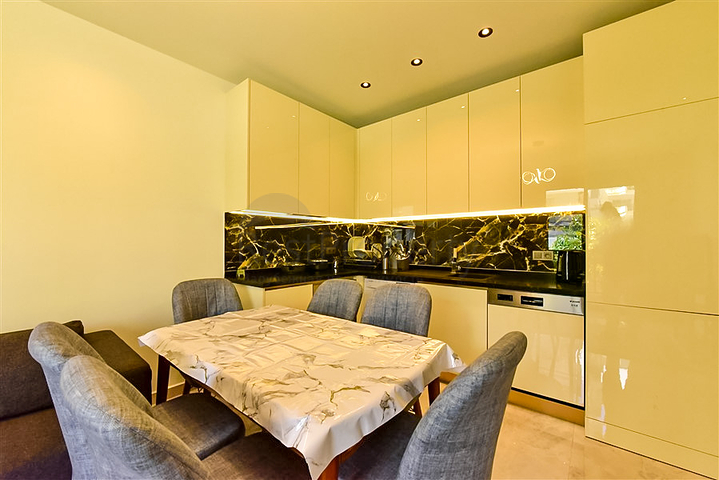 1+1 apartment in a new complex 300 meters from the beach