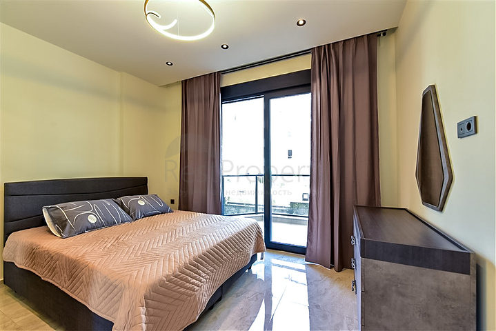 1+1 apartment in a new complex 300 meters from the beach