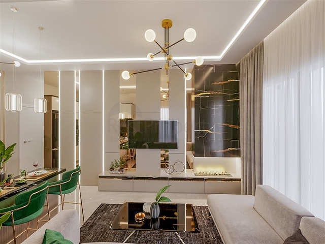 One-bedroom apartment in a new residential complex in Mahmutlar