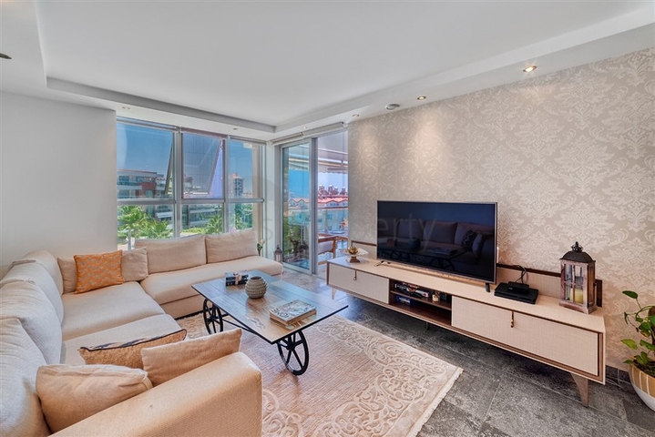 Furnished 2+1 apartment with a residence permit in the Cikcilli area