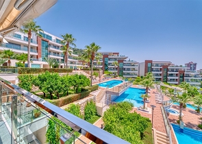 Furnished 2+1 apartment with a residence permit in the Cikcilli area