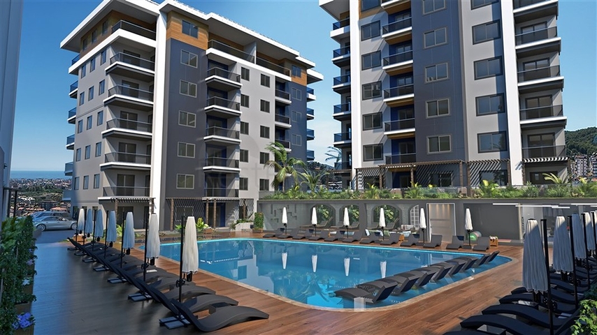 New one-bedroom apartment in Oba district New one-bedroom apartment in Oba district
