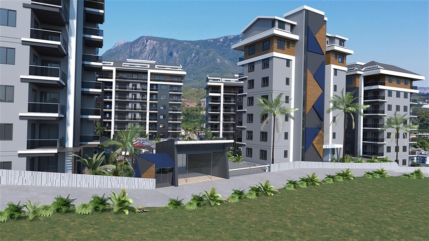 New one-bedroom apartment in Oba district New one-bedroom apartment in Oba district