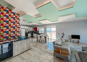 3+1 penthouse with sea view