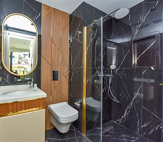 2+1 apartment in a premium class complex in the center of Alanya 