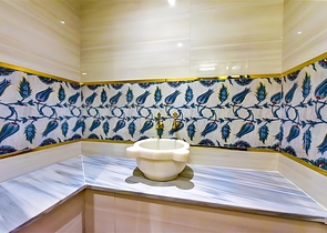 Villa with a view of the Mediterranean Sea and the Alanya Fortress