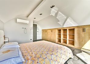 Villa with a view of the Mediterranean Sea and the Alanya Fortress