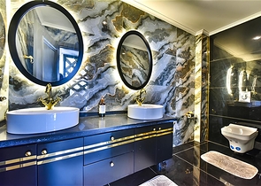 Villa with a view of the Mediterranean Sea and the Alanya Fortress