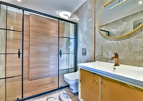 Villa with a view of the Mediterranean Sea and the Alanya Fortress