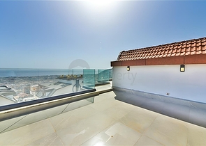 Villa with a view of the Mediterranean Sea and the Alanya Fortress