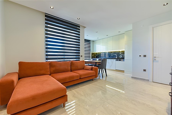 2+1 penthouse in a new complex in the Oba area, 350 m from the sea