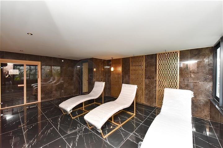 2+1 penthouse in a new complex in the Oba area, 350 m from the sea