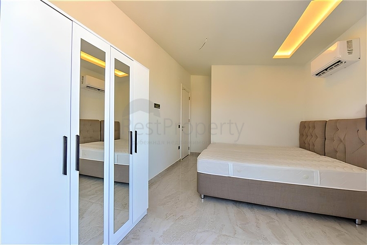 2+1 penthouse in a new complex in the Oba area, 350 m from the sea