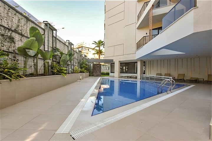 2+1 penthouse in a new complex in the Oba area, 350 m from the sea