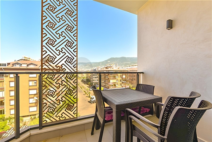 2+1 penthouse in a new complex in the Oba area, 350 m from the sea