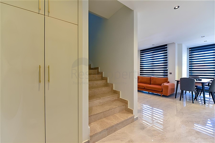 2+1 penthouse in a new complex in the Oba area, 350 m from the sea