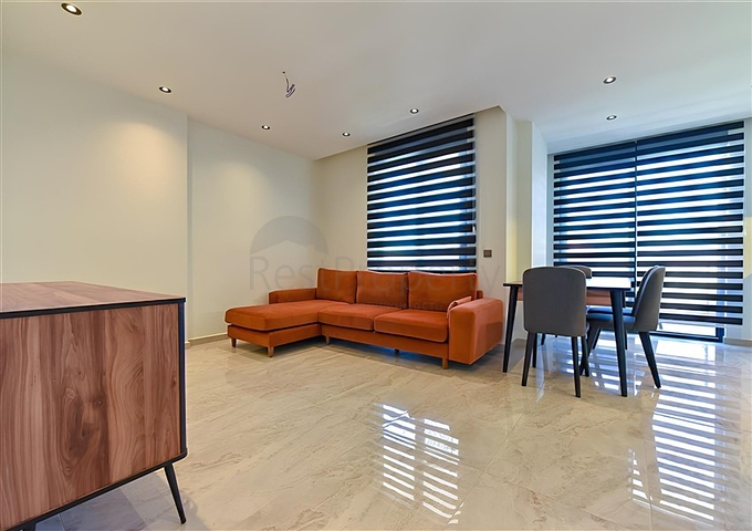 2+1 penthouse in a new complex in the Oba area, 350 m from the sea