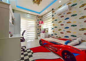 Spacious villa in Mahmutlar is an ideal choice for a large family