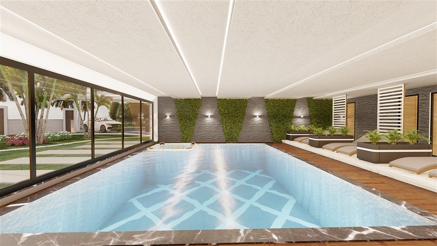 1+1 apartment in a new complex in Oba district