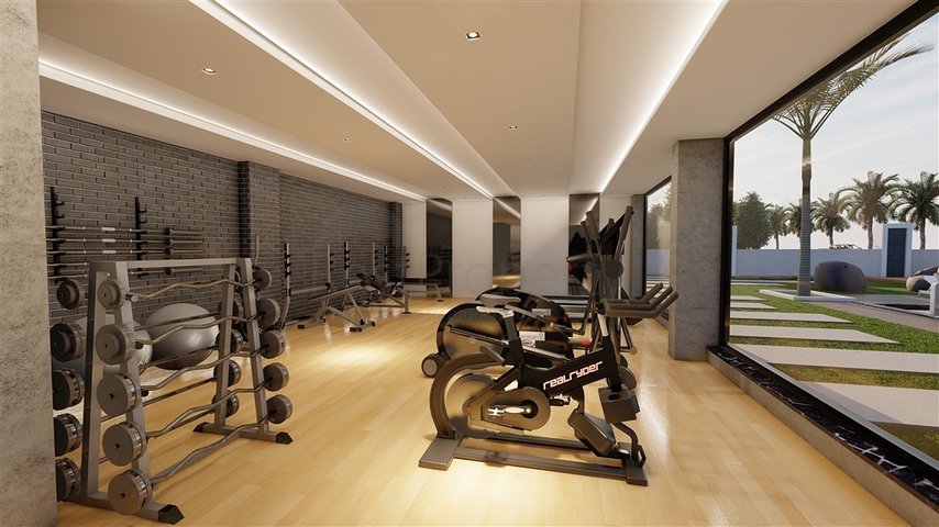 1+1 apartment in a new complex in Oba district