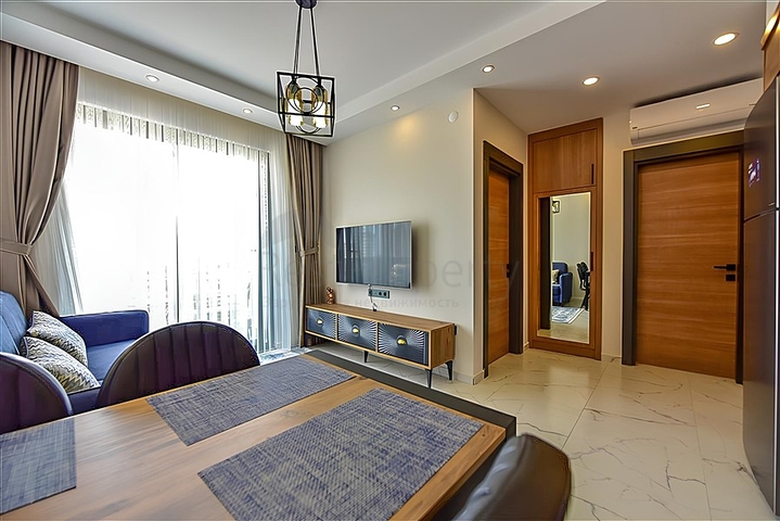 1+1 apartment in a new complex in Mahmutlar district