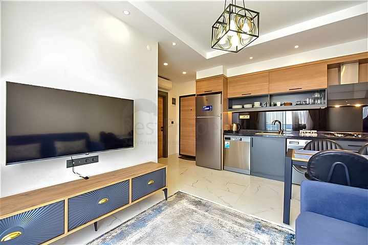 1+1 apartment in a new complex in Mahmutlar district