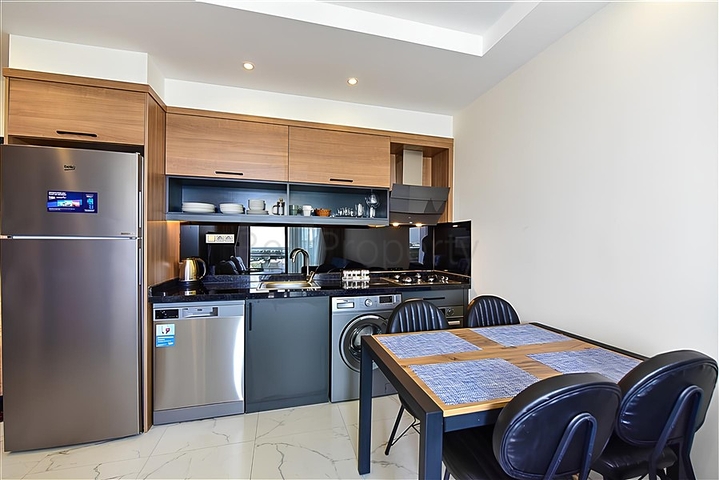 1+1 apartment in a new complex in Mahmutlar district