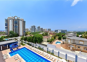 1+1 apartment in a new complex in Mahmutlar district