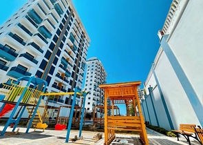 1+1 apartment in a new complex in Mahmutlar district