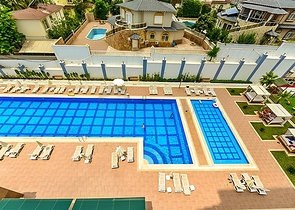 1+1 apartment in a new complex in Mahmutlar district