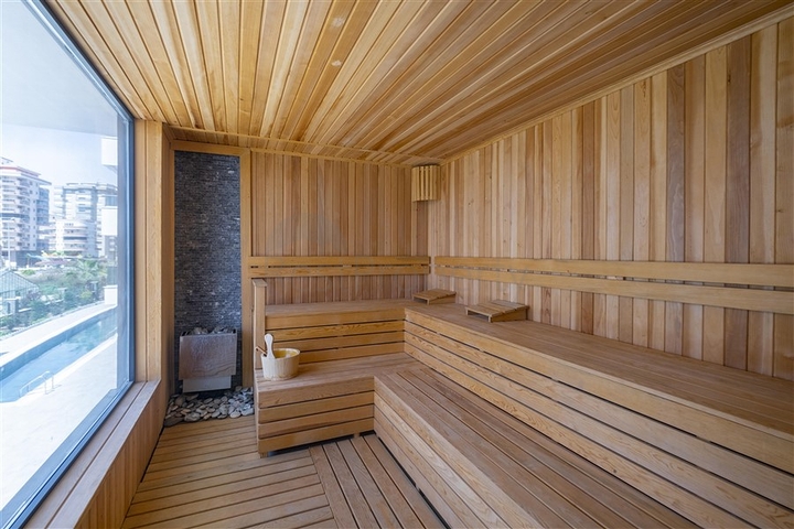 Furnished 2+1 apartment in a new complex in Kargicak district