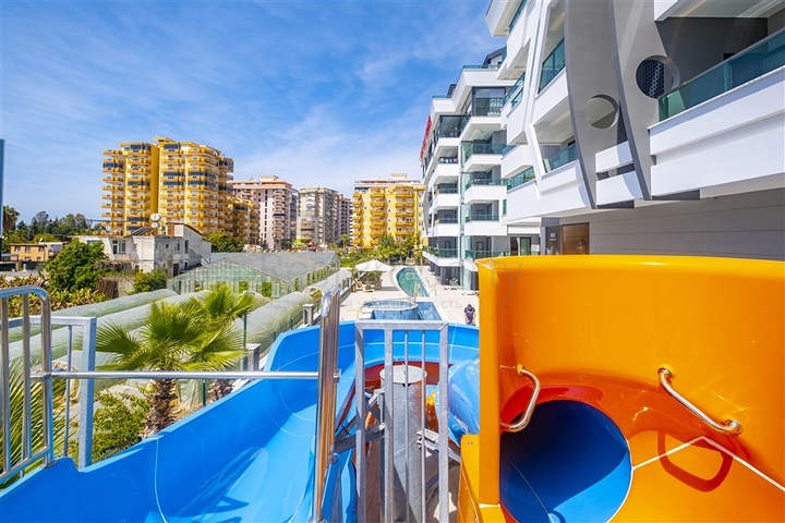 Furnished 2+1 apartment in a new complex in Kargicak district