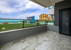 Furnished 2+1 apartment in a new complex in Kargicak district