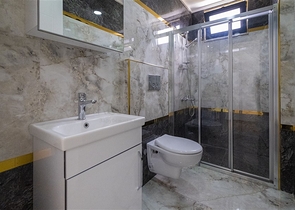 Furnished 2+1 apartment in a new complex in Kargicak district