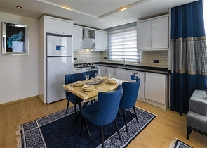 Furnished 2+1 apartment in a new complex in Kargicak district