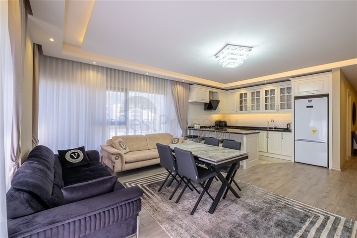 2+1 apartment 50 m from the sea in Kargicak district