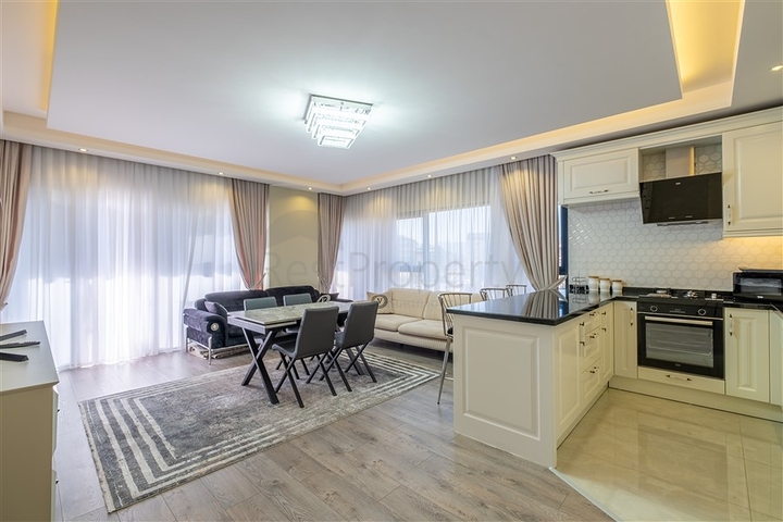 2+1 apartment 50 m from the sea in Kargicak district