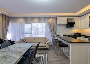 2+1 apartment 50 m from the sea in Kargicak district