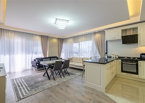 2+1 apartment 50 m from the sea in Kargicak district