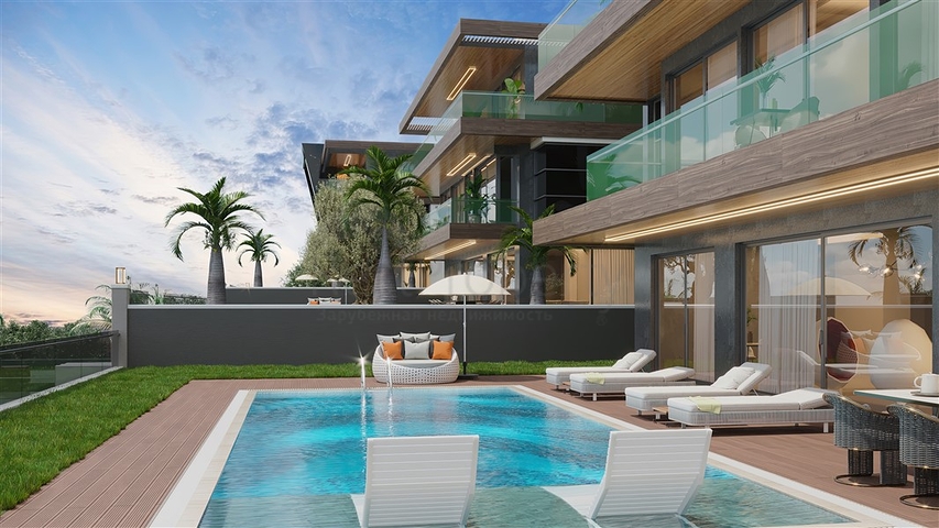 A unique villa project in Alanya
