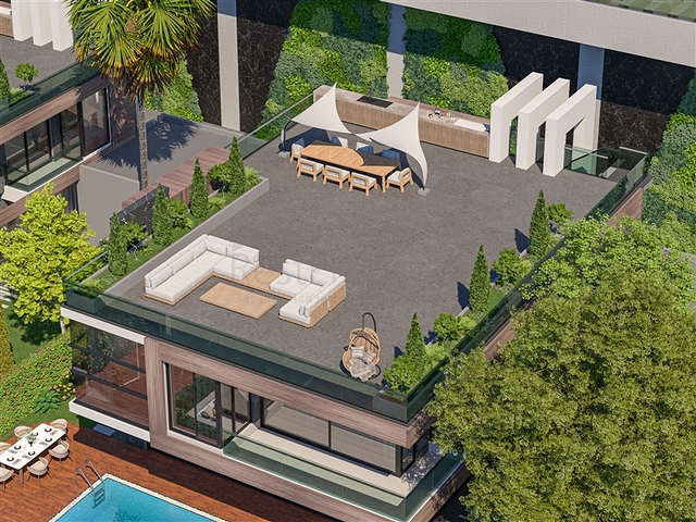 A unique villa project in Alanya