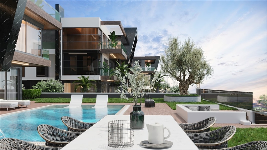 A unique villa project in Alanya