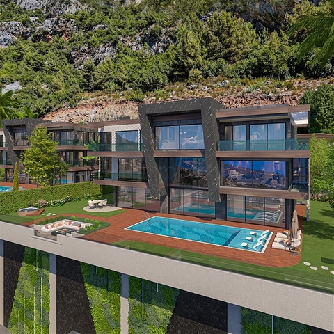 A unique villa project in Alanya