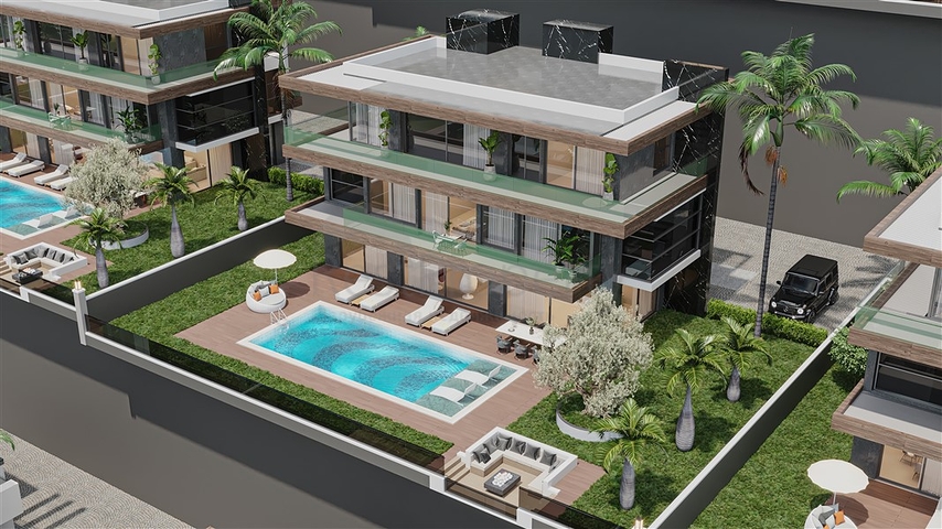 A unique villa project in Alanya