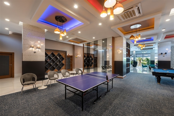 Furnished 1+1 Apartment in Avsallar, Alanya | Resort Complex