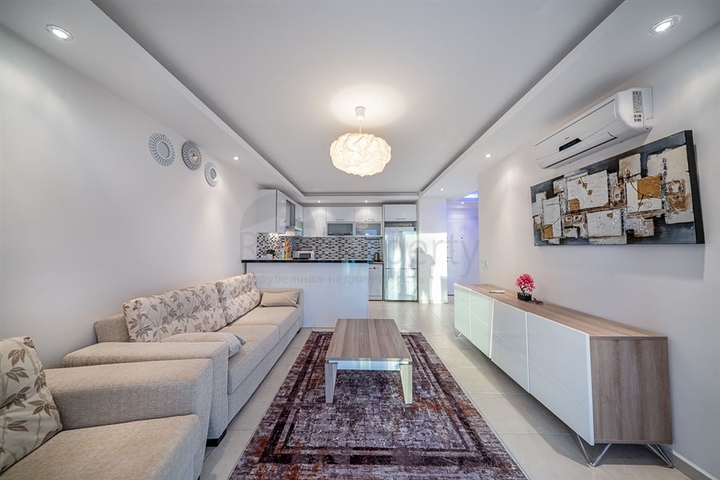 Furnished 1+1 Apartment in Avsallar, Alanya | Resort Complex