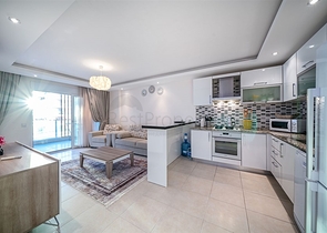 Furnished 1+1 Apartment in Avsallar, Alanya | Resort Complex