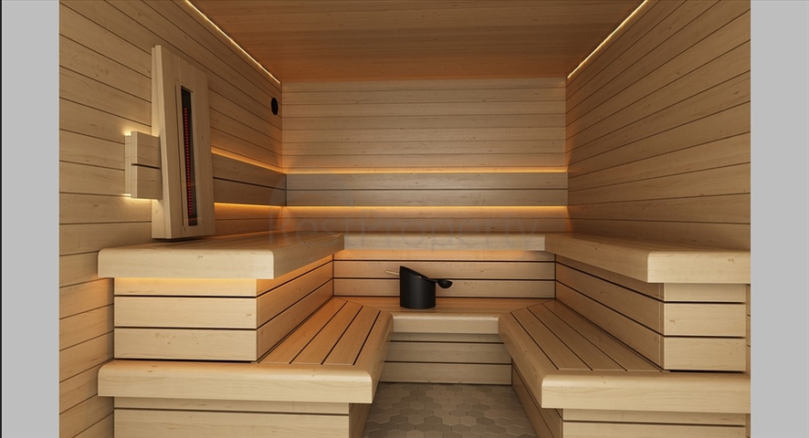 One-bedroom apartment in a complex with developed infrastructure